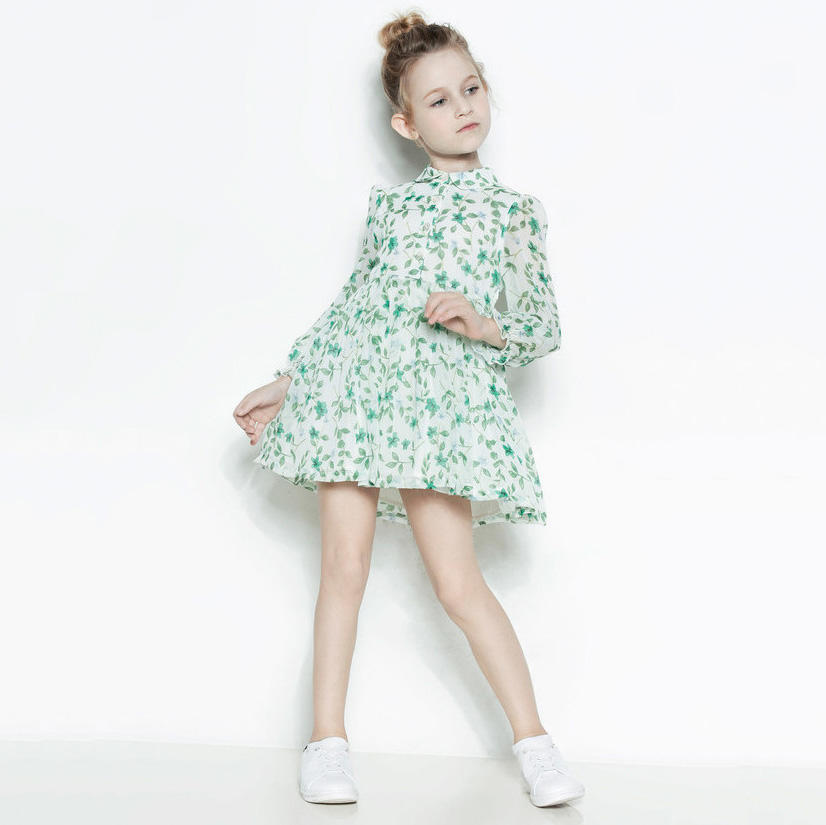 OEM Factory Custom Kids Clothes Printing Dress